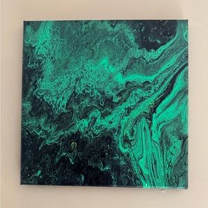 10x10 pour painting I made. Will take requests. Just send a message or comment.